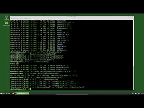 Linux Command Line (10) Copy Files and Directories