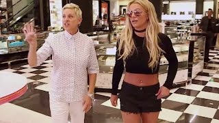Ellen and Britney Spears TAKE OVER A MALL | What's Trending Now