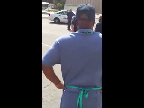Crazy Guy Gets Tazed and Takes It Like a Boss