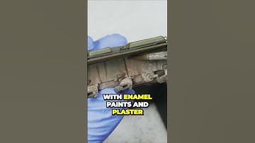 Discover how heavy realistic mud effects are created #scalemodel