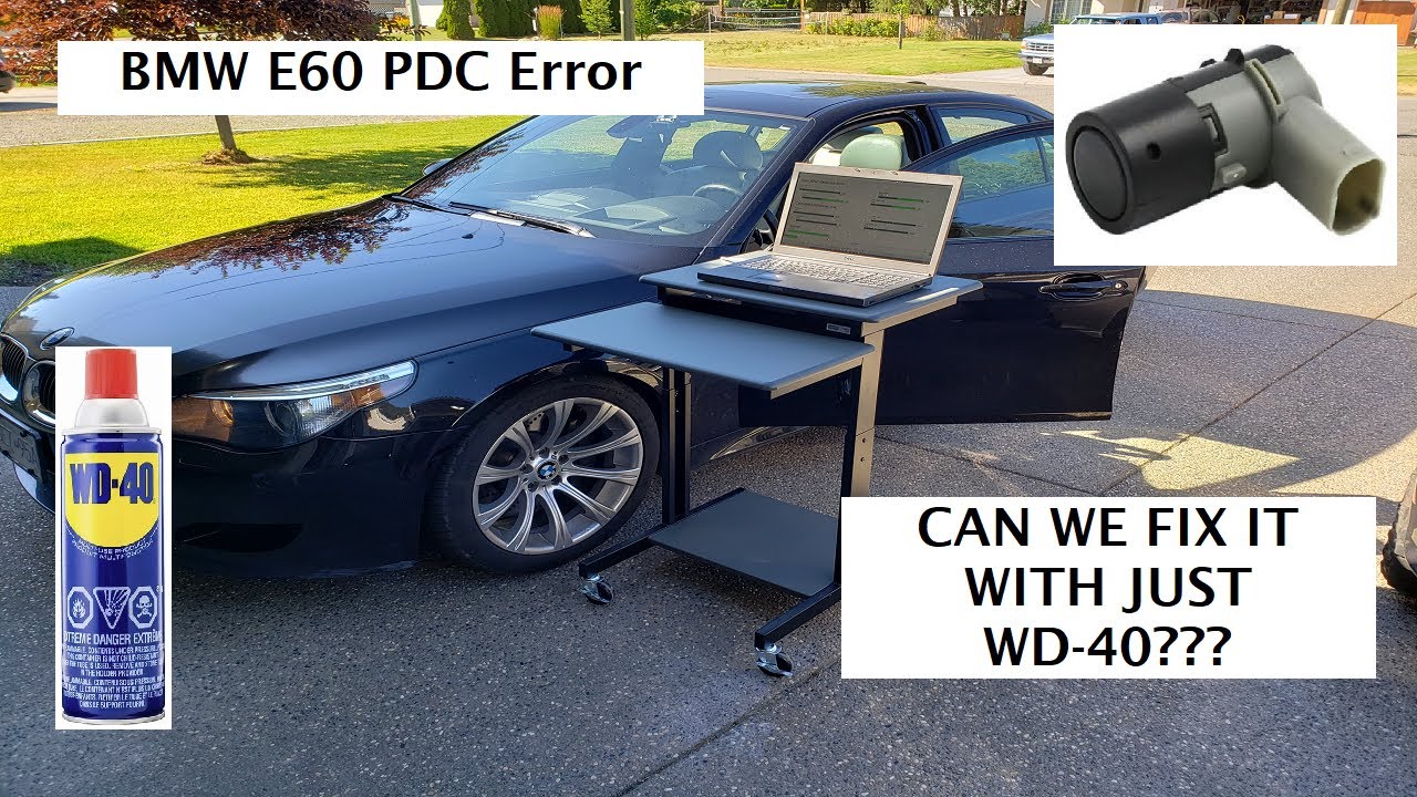 Ultraschall-Sensor PDC Einparkhilfe vorne schwarz für BMW 5er E60 E60LCI  E61 E61LCI (12/2001-05/2010) 66202180148 - BA20907 