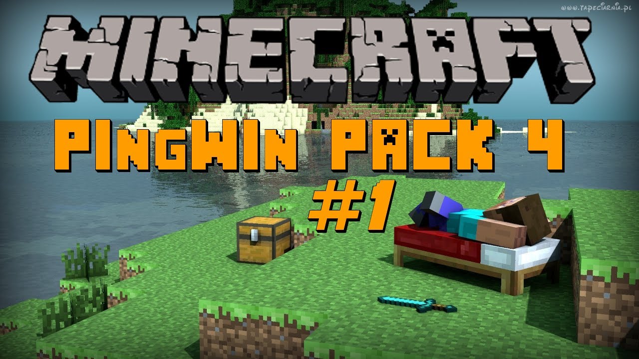 Minecraft: PINGWIN PACK 4 [#1] - Zaczynamy Przygodę! - YouTube