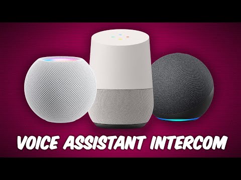 use google home intercom
