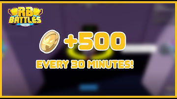 How To Get 500 CHAMPION COINS EVERY 30 MINUTES In Roblox RB Battles Season 3