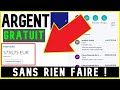 Gagner de largent sur internet facilement et gratuitement sans rien faire 