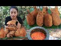 Amazing cooking chicken leg crispy cheese with potato recipe - Amazing video