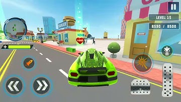 Elephant Robot Vs Lion Robot (Demon Mode) Gameplay 15