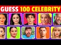 Guess the celebrity in 3 seconds  100 most famous people in 2023