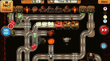 Rail Maze 2 Quick Gameplay - Train Puzzle Game - Android Gameplay #268