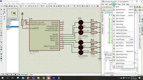 PROGRAMA SEMÁFORO EN MIKROBASIC