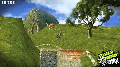 BMX Touchgrind enitire course without slowing down or crashing 