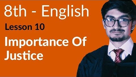 8th Class English - Lesson 10 Hazrat Umar (RA) - Importance of Justice - English 8th Class