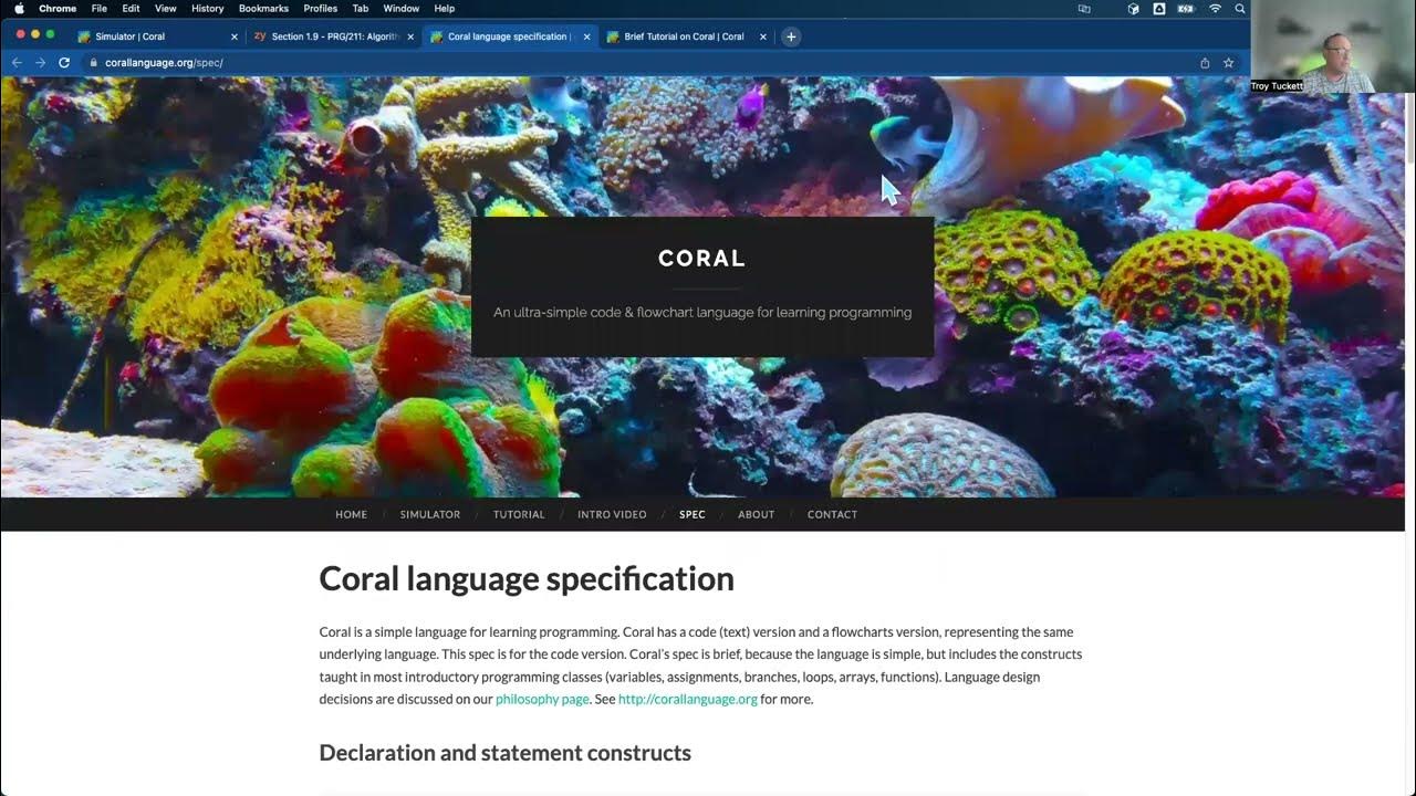 PRG211 Getting Started with Coral Language - YouTube