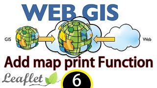 How to Add map print function in Leaflet.