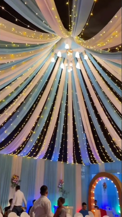 wedding decoration||flower decoration||chatri pandal||event management #shorts