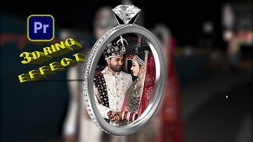 3D RING Effect in Premiere Pro & After Effects | Amazing Motion Graphics Tutorial | Hindi