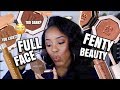 FENTY HAS BRONZERS?! | FULL FACE FENTY BEAUTY ft. SUN STALK'R BRONZER + PENNY4UTHOTS | Andrea Renee