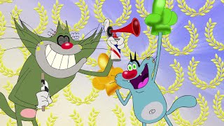 हिंदी Oggy and the Cockroaches 🏆🤩 SPORT FANS 🤩🏆 Hindi Cartoons for Kids screenshot 2