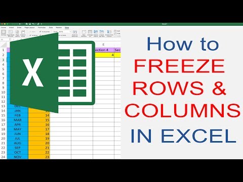 Video: Paano I-freeze Ang Isang Pamagat Sa Excel