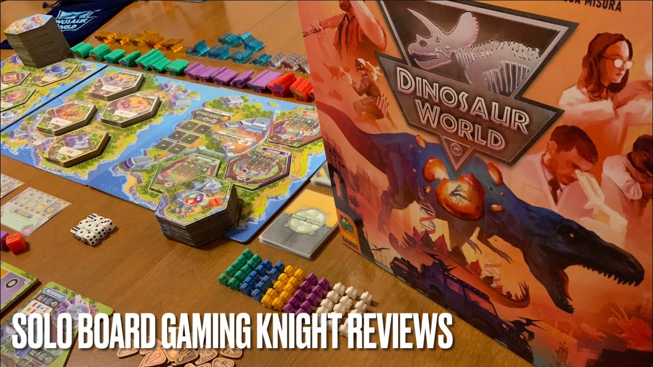 Dinosaur World Game Review — Meeple Mountain