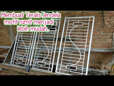  Las  pemula Teknik dasar pemula membuat  teralis  jendela  