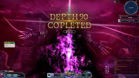 PSO2 - Remnants of a Parallel World - Depth 90 as Hero