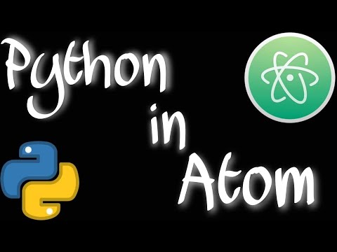 How to do python Programing in Atom-Bangla tutorial