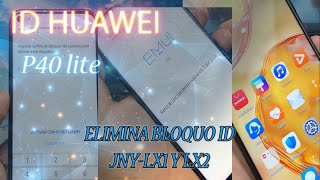 RESET ID Huawei P40 lite o como QUITAR BLOQUEO ID NUEVA SEGURIDAD sin HERMIETAS FACIL JNY-LX1 Y LX2