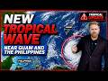 Tropical waves in the Philippine Sea and East of Guam, Westpacwx Update April 29th