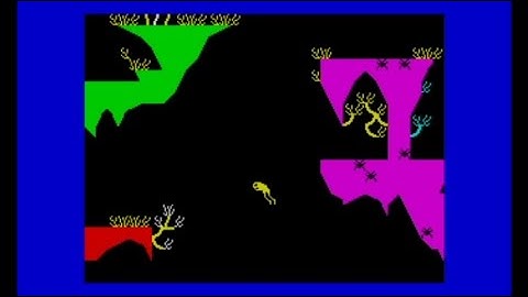 Bugaboo the Flea (1983 / 128k AY Music Version) Walkthrough, ZX Spectrum