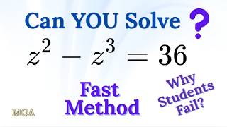 Algebra Problem Explained Step by Step - Why Students Fail? | MOA Lesson 59