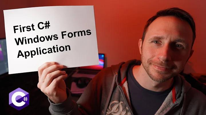 Create your first C# Windows Forms Application