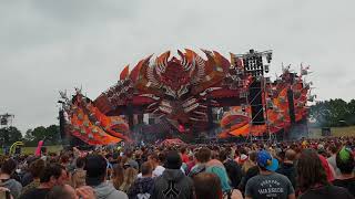 Brennen Heart playing Boom (Brennan Heart Remix) @ Red Area Defqon.1, Netherlands 24-06-2018