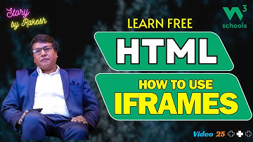 HTML Masterclass for Beginners 2024: How to use iFrames | Story By Rakesh