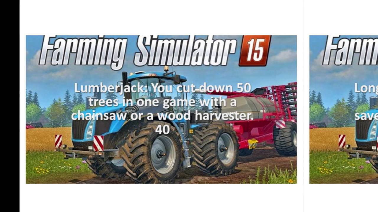 Cheat Codes For Farming Simulator 15