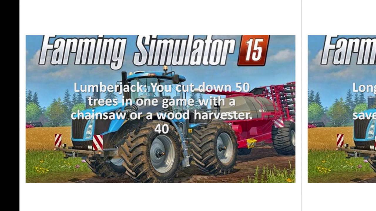 Farming Simulator 15 Cheats Codes For Xbox One YouTube