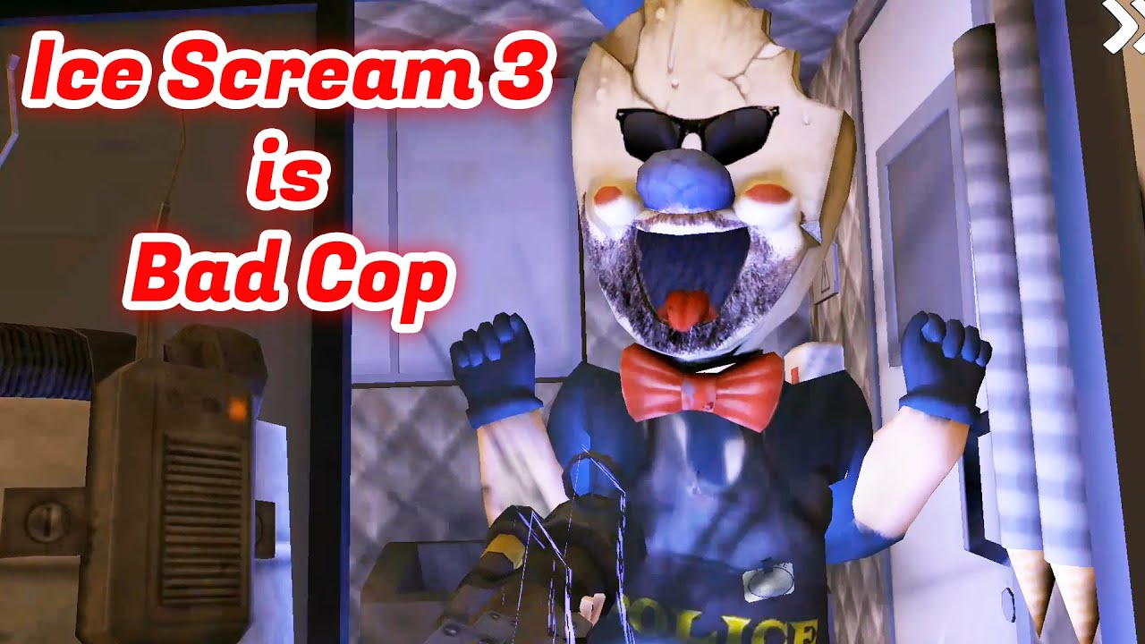 Ice Scream 3 Bad Cop Full Gameplay in Ghost Mode