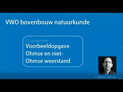 Video: Waarvoor staan Ohm se wet?