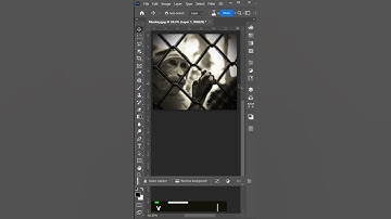 Remove a fence in Photoshop, A quick tricks, .  #shorts #migd #photoshop