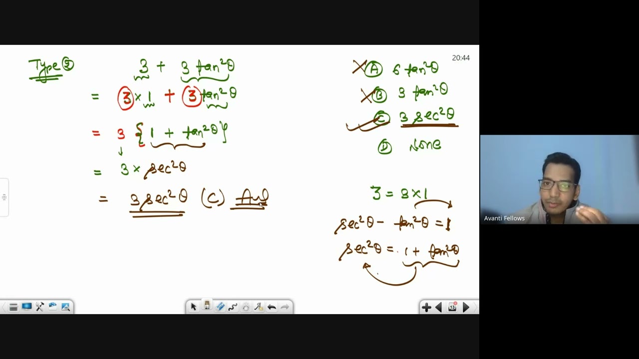 Trigonometric Identities | Neev Free Math Live Class | 15th Dec, 2023