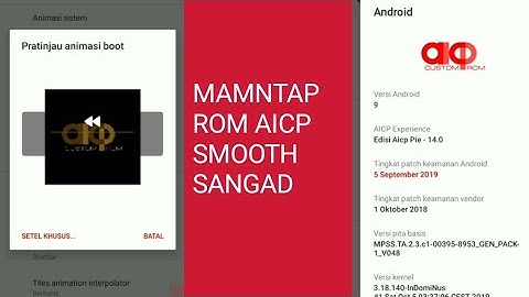 AICP OFFICIAL | PIE | v14.0 | REDMI 4X SANTONI