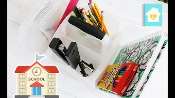 HOMEWORK CADDY | SCHOOL WORK AT HOME ORGANIZATION | 2017