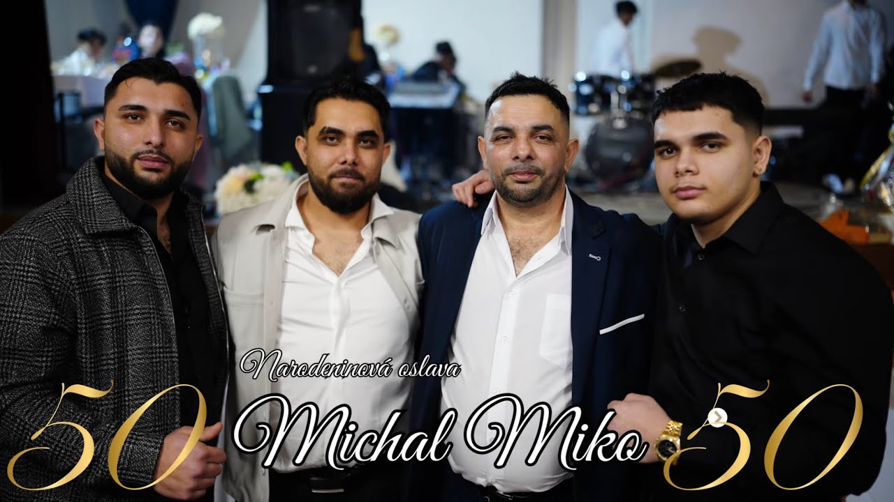 Michal Miko*Narodeninová oslava 50 rokov*Vyšny Mirošov*2026