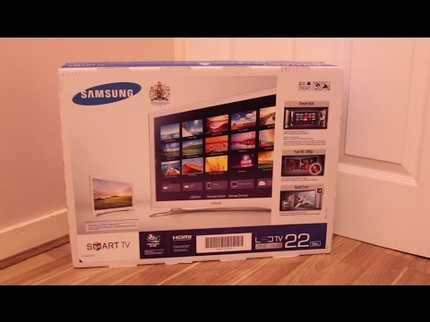 Samsung UE22H5610 22-inch Smart TV - Unboxing [HD]