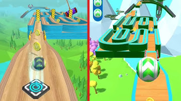 Going Balls VS Sky Rolling Ball 3D Android iOS Gameplay | Walkthrough, All Level | New Update