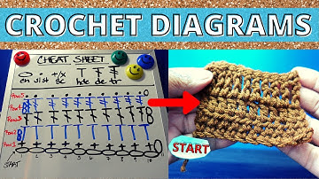 How to READ Crochet Pattern Diagrams? (Part 1)