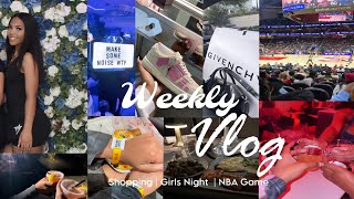 VLOG: Shopping, Girls Night Out, NBA Game, Money Count