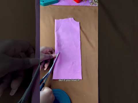 DIY lapel jacket.