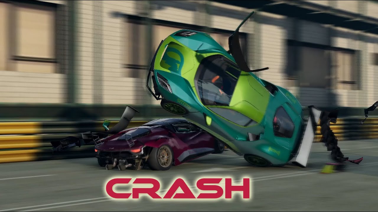 Realistic racing crashes #4 - BeamNG Drive | Crash Nation - YouTube
