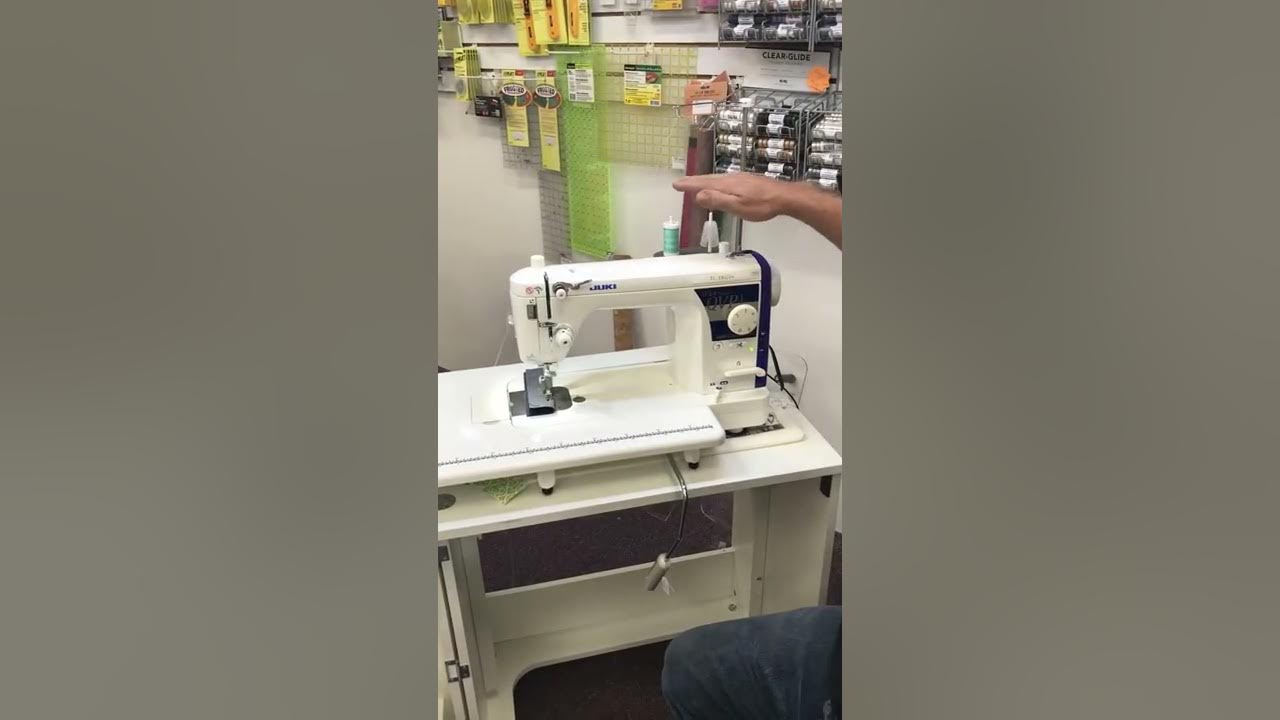 Juki TL18qvp special YouTube
